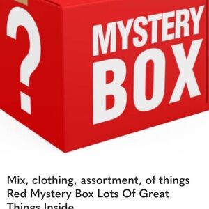 Red Mystery Box - Exciting Surprises Inside